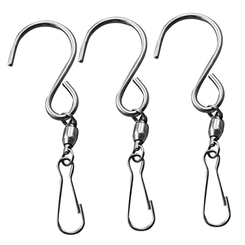 INOOMP 8 STK schwenkbare Haken schwenkbarer Clip Haken für Vogelhäuschen edelstahlhaken aufhängehaken Haken zum Aufhängen Haken aus Edelstahl Kristall anschließen Pflanzenkorb rotieren INOOMP 8 STK schwenkbare Haken schwenkbarer Clip Haken für Vogelhäuschen edelstahlhaken aufhängehaken Haken zum Aufhängen Haken aus Edelstahl Kristall anschließen Pflanzenkorb rotieren von INOOMP