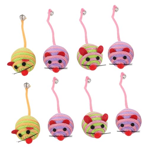 INOOMP Haustierspielzeug Nylon Mäuse Spielzeug Interaktive Funktionen für Katzen Hunde Übung Spaß INOOMP Haustierspielzeug Nylon Mäuse Spielzeug Interaktive Funktionen für Katzen Hunde Übung Spaß von INOOMP