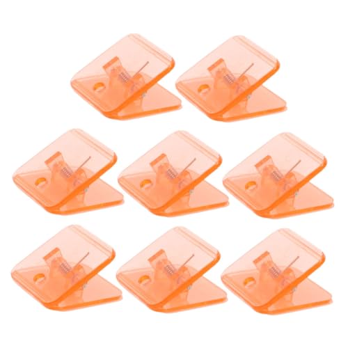 INOOMP 8 Stück PIPI-Pad-Halter Hundeausbildungsbodenschutzhalter Hundepee -Pad -Clip Halter für Hunde-PIPI-Pads Halter für Hundetrainingsunterlagen Abs Orange INOOMP 8 Stück PIPI-Pad-Halter Hundeausbildungsbodenschutzhalter Hundepee -Pad -Clip Halter für Hunde-PIPI-Pads Halter für Hundetrainingsunterlagen Abs Orange von INOOMP