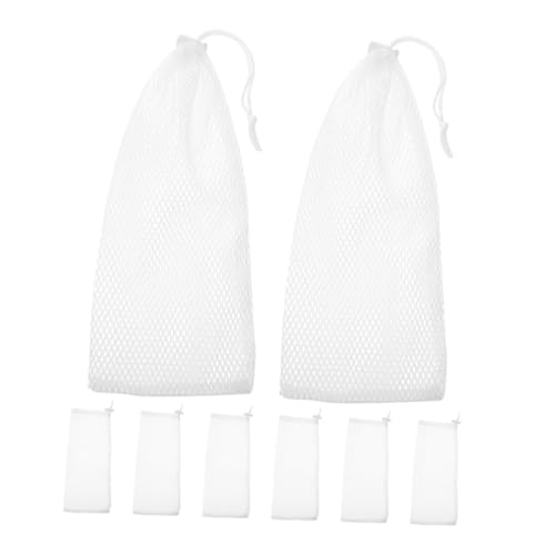 INOOMP 8 Stück Vogelfutternetzbeutel Für Den Innenbereich Socken Für Vogelfutterspender Zum Aufhängen Vogelsocken Titel Outdoor Kordelzug Blaufinkensocke Für Vogelfutterbeutel von INOOMP