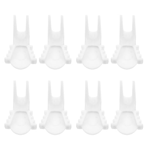 INOOMP 8 Stücke Vogelfutterspender Für Käfig Vogel Papageien Käfig Lebensmittel Halter Obst Feeder Gemüse Fütterung Werkzeug Gabeln Für Leckereien Weiß von INOOMP