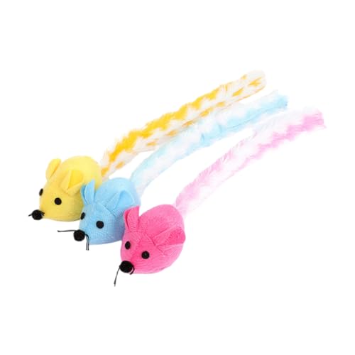 INOOMP 9 STK Farbe katzenminze Plüschtier cat Toy Spielzeug in Mausform Leckerli-Spielzeug für Katzen Spielzeuge Katzen-Teaser-Spielzeug Kauspielzeug für Katzen kauen Katzenspielzeug INOOMP 9 STK Farbe katzenminze Plüschtier cat Toy Spielzeug in Mausform Leckerli-Spielzeug für Katzen Spielzeuge Katzen-Teaser-Spielzeug Kauspielzeug für Katzen kauen Katzenspielzeug von INOOMP