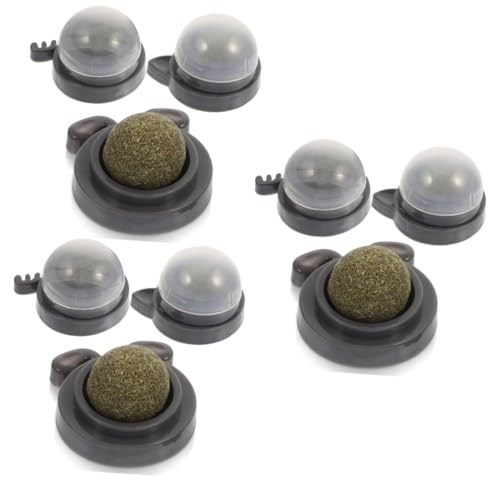 INOOMP 9 STK Katzenminze Ballspielzeug Leckspielzeug Mit Katzenminze Spielzeug Für Haustiere Katzenminze Wand Kätzchen Katzenminze Ball Spielzeuge Plastik Rotieren Katzenspielzeug Leicht INOOMP 9 STK Katzenminze Ballspielzeug Leckspielzeug Mit Katzenminze Spielzeug Für Haustiere Katzenminze Wand Kätzchen Katzenminze Ball Spielzeuge Plastik Rotieren Katzenspielzeug Leicht von INOOMP