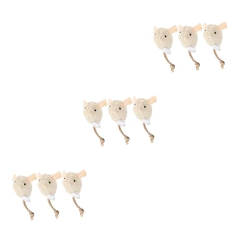 INOOMP Spielzeug Für Katzen 9 STK Katzenspielzeug Plüschratte Kinder Spielset Spielzeug Für Kätzchen Katzen-mäuse-Spielzeug Plüschtiere Katzen- -Spielzeug -plüsch Katzenminze Katze Necken INOOMP Spielzeug Für Katzen 9 STK Katzenspielzeug Plüschratte Kinder Spielset Spielzeug Für Kätzchen Katzen-mäuse-Spielzeug Plüschtiere Katzen- -Spielzeug -plüsch Katzenminze Katze Necken von INOOMP