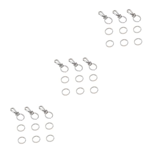 INOOMP 9sätze Hundemarken Clip Teilig Robuste Edelstahl-halterungen Für Hundehalsbänder Und Geschirre Einfaches Anbringen Von Id-Tags Für Hunde Und Katzen Praktische Lösung Für INOOMP 9sätze Hundemarken Clip Teilig Robuste Edelstahl-halterungen Für Hundehalsbänder Und Geschirre Einfaches Anbringen Von Id-Tags Für Hunde Und Katzen Praktische Lösung Für von INOOMP