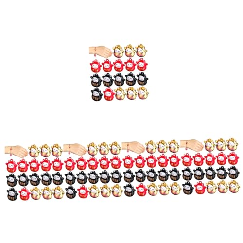 INOOMP 90 Glockenanhänger für die Schmuckherstellung Armreif- Mini-Glocken japanische Glückskatzen-Charme Katzenglocken Glöckchen Basteln Messing von INOOMP