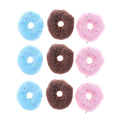 INOOMP 9St zahnspielzeug für welpen Interactive Dog Toys interaktives Spielzeug Dogs Toys chew Toy Kauspielzeug Plüschbeißspielzeuge kauen Trainingshundespielzeug Krapfen Haustierzubehör INOOMP 9St zahnspielzeug für welpen Interactive Dog Toys interaktives Spielzeug Dogs Toys chew Toy Kauspielzeug Plüschbeißspielzeuge kauen Trainingshundespielzeug Krapfen Haustierzubehör von INOOMP