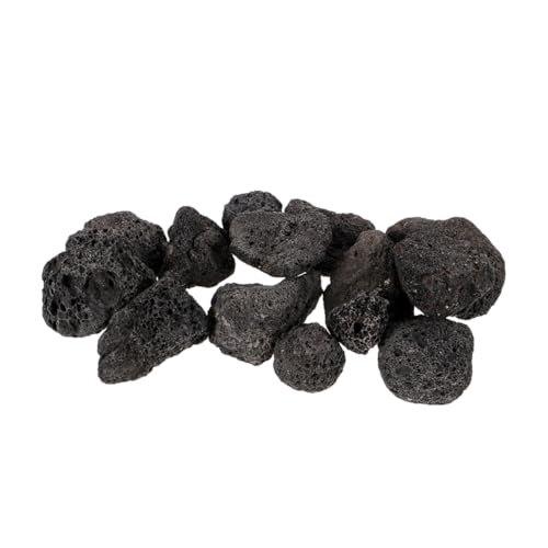 INOOMP Aquarium-Dekoration, Vulkanstein für Blumentopf, Vulkanstein, Aquarium, Dekoration, Felsen für Topfpflanzen, Handwerk, Vulkanstein, 1 Stück, Schwarz INOOMP Aquarium-Dekoration, Vulkanstein für Blumentopf, Vulkanstein, Aquarium, Dekoration, Felsen für Topfpflanzen, Handwerk, Vulkanstein, 1 Stück, Schwarz von INOOMP