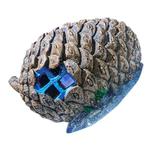 INOOMP Aquarium Dekoration Dekorationen für Aquarienzubehör Fischtankdekor Aquarien Dekoration Garnelen verstecken Asiatisches Aquariumdekor Aquariumzubehör Umweltharz Brown von INOOMP