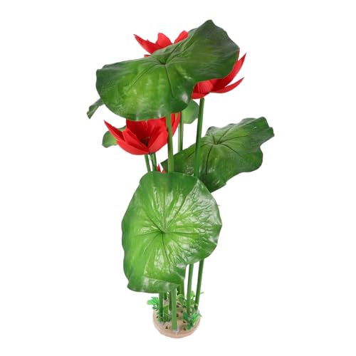 INOOMP Aquarium Künstliche Aquarienpflanzen Zierpflanzen für Aquarien Aquarienpflanzen dekorieren künstliche Wasserpflanzen Künstliche Meerespflanzen Plastik rot INOOMP Aquarium Künstliche Aquarienpflanzen Zierpflanzen für Aquarien Aquarienpflanzen dekorieren künstliche Wasserpflanzen Künstliche Meerespflanzen Plastik rot von INOOMP