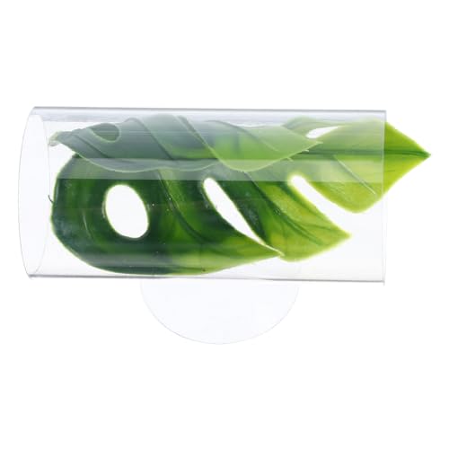 INOOMP Aquariumtunnel Für Fische Und Garnelen Betta-Fisch-hängematte Ruheplatz Für Süßwasserarten Transparente Ornamente Einfache Reinigung Haltbares Design Mehrzweck-versteck Für Aquarie von INOOMP