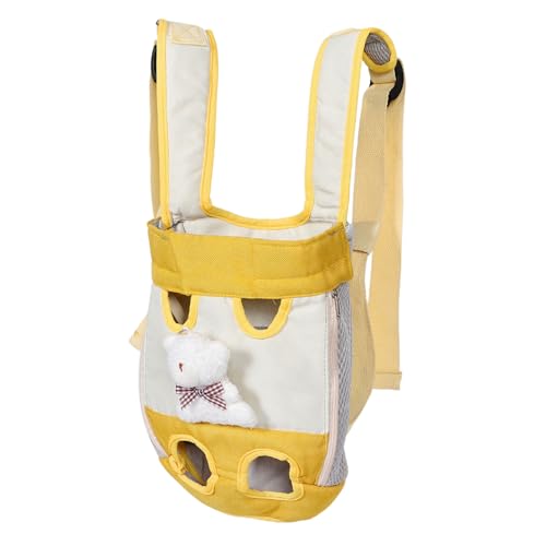 INOOMP Atmungsaktiver Haustier-Rucksack vorne für Kleine Hunde und Katzen Strapazierfähiger Belüfteter Transportrucksack mit Ergonomischen Trägern für Reisen Wandern Outdoor und Alltag INOOMP Atmungsaktiver Haustier-Rucksack vorne für Kleine Hunde und Katzen Strapazierfähiger Belüfteter Transportrucksack mit Ergonomischen Trägern für Reisen Wandern Outdoor und Alltag von INOOMP
