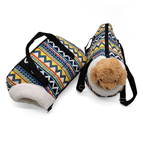 INOOMP Haustier-tragerucksack Für Katzen Und Hunde Tragbare Reisetasche Für Haustiere Komfortables Design Sicher Für Abenteuer Im Freien Größe L von INOOMP