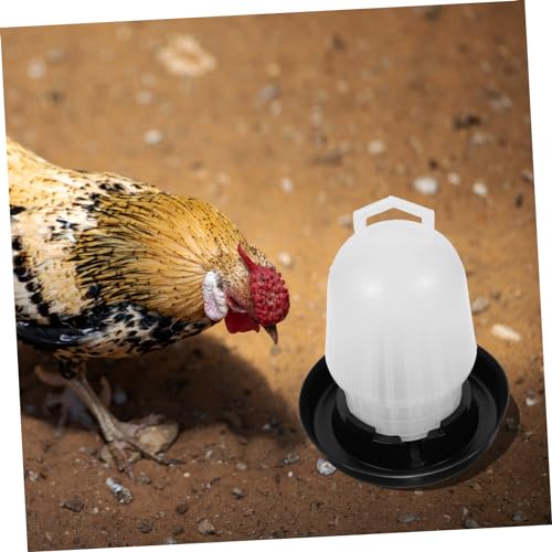 INOOMP Automatischer Geflügelwasserspender Für Hühner Tauben Und Vögel Einfacher Wasserfütterer Mit Automatischer Wasserversorgung Für Hühnerstall von INOOMP