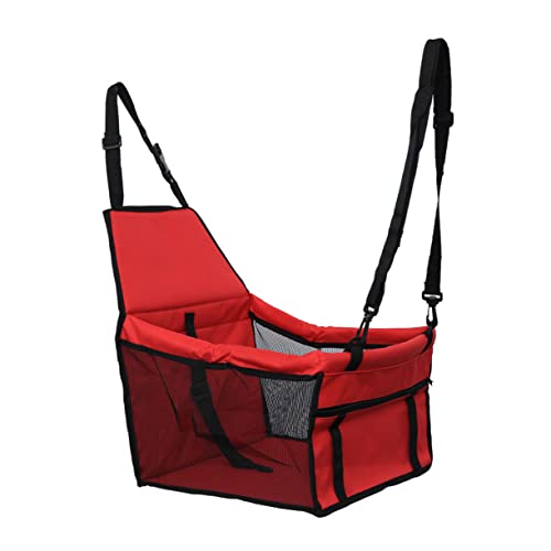 INOOMP Autotasche Für Hunde Haustier Hundeträger Reisetasche Für Kleine Hunde Hund Auto Netztasche Katze Hängender Auto-Booster Hundeauto-mesh-Organizer Autositzträger Reise-Booster Rot INOOMP Autotasche Für Hunde Haustier Hundeträger Reisetasche Für Kleine Hunde Hund Auto Netztasche Katze Hängender Auto-Booster Hundeauto-mesh-Organizer Autositzträger Reise-Booster Rot von INOOMP