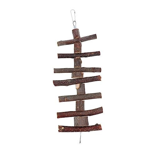 INOOMP Long Stick Molar Spielzeug Aus Apfelholz Für Hamster Kaninchen Und Andere Kleintiere Sicheres Kau Und Spielzeug Zur Gesunder Zähne Natürlich Hellbraun von INOOMP