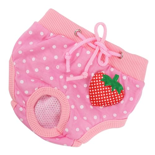 INOOMP Baumwoll Hundehöschen für Hunde und Katzen Waschbare Menstruationshose für Haustiere Komfortable und Saugfähige Schutzunterwäsche für Sanitäre Bedürfnisse INOOMP Baumwoll Hundehöschen für Hunde und Katzen Waschbare Menstruationshose für Haustiere Komfortable und Saugfähige Schutzunterwäsche für Sanitäre Bedürfnisse von INOOMP