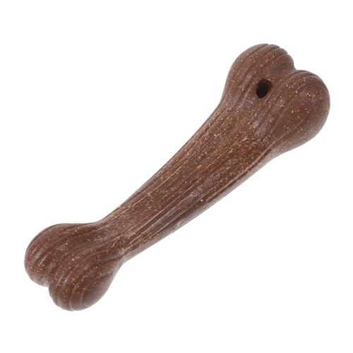 INOOMP Hundekauspielzeug Aus Strapazierfähigem Material Interaktives Kauspielzeug Für Welpen Und Hunde Robust Und Langlebig Für Zahnpflege Und Spielen Braunes Knochen-Design Kleine INOOMP Hundekauspielzeug Aus Strapazierfähigem Material Interaktives Kauspielzeug Für Welpen Und Hunde Robust Und Langlebig Für Zahnpflege Und Spielen Braunes Knochen-Design Kleine von INOOMP