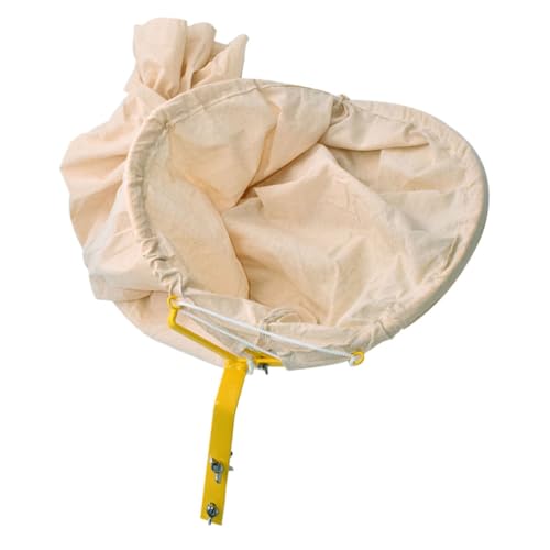 INOOMP Bienenfangnetz Bienensackfallen Für Die Fänger Bienenfängerfalle Schwarmfänger Schwarmfänger Bienenfangwerkzeug Tragbarer Bienenfänger Für Honigfänger Netzkäfige Beige Canvas von INOOMP