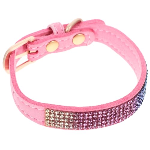 INOOMP Blumenwelpenhalsband Hautfreundliches Haustierhalsband Gehkragen Kristall-welpenhalsband Pu-halskreis Welpe Halskrawatte Katzenhalskette Samt Haustierzubehör Kleiner Hund INOOMP Blumenwelpenhalsband Hautfreundliches Haustierhalsband Gehkragen Kristall-welpenhalsband Pu-halskreis Welpe Halskrawatte Katzenhalskette Samt Haustierzubehör Kleiner Hund von INOOMP