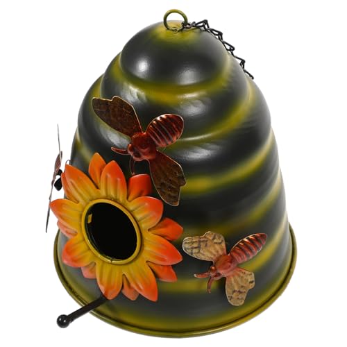 INOOMP Box Eisenbienen Ornament Nistvogelhaus Dekoration Hof Vogelhaus Vogelnest Hängendes Nest Park Ornament Nest Für Vögel Kleinvogelbedarf Haustiervogelbedarf Kleines Futternest INOOMP Box Eisenbienen Ornament Nistvogelhaus Dekoration Hof Vogelhaus Vogelnest Hängendes Nest Park Ornament Nest Für Vögel Kleinvogelbedarf Haustiervogelbedarf Kleines Futternest von INOOMP