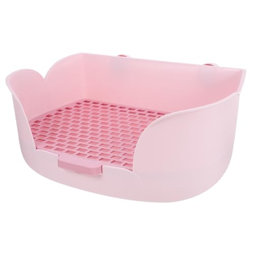 INOOMP Box Kaninchen Toilette Kaninchen Töpfchen Trainer Haustierkäfig Kleine Haustiertoilette Haushaltshaustiertoilette Haustierpfanne Für Tiere Kleintiertoilette Haustierstreubecken INOOMP Box Kaninchen Toilette Kaninchen Töpfchen Trainer Haustierkäfig Kleine Haustiertoilette Haushaltshaustiertoilette Haustierpfanne Für Tiere Kleintiertoilette Haustierstreubecken von INOOMP