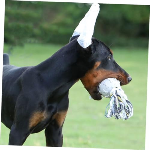 INOOMP Dog Ear Stand mit Verstellbaren Bruchfesten Ohrstützen und Weichem Hautfreundlichem Klebeband für Hunde Unterschiedlicher Praktische Ohrkorrekturhilfe für Welpen und Ausgewachsene von INOOMP