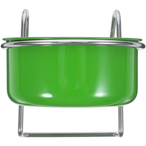 INOOMP Edelstahl-Vogelkäfig-Napf-Futterspender Vogelfutter-Wassernapf Papageien-Futternäpfe Vogelkäfig-Futterhalter Tassen Geschirr Behälter Hängendes Futterspender-Zubehör – Grün INOOMP Edelstahl-Vogelkäfig-Napf-Futterspender Vogelfutter-Wassernapf Papageien-Futternäpfe Vogelkäfig-Futterhalter Tassen Geschirr Behälter Hängendes Futterspender-Zubehör – Grün von INOOMP