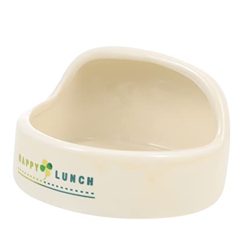 INOOMP Wiederverwendbare Hamster-Futter-schüssel Aus Keramik Rutschfester Umfallgeschützter Napf Für Kleintiere Für Hamster Meerschweinchen Und Kaninchen Einfach Zu Reinigen Und INOOMP Wiederverwendbare Hamster-Futter-schüssel Aus Keramik Rutschfester Umfallgeschützter Napf Für Kleintiere Für Hamster Meerschweinchen Und Kaninchen Einfach Zu Reinigen Und von INOOMP
