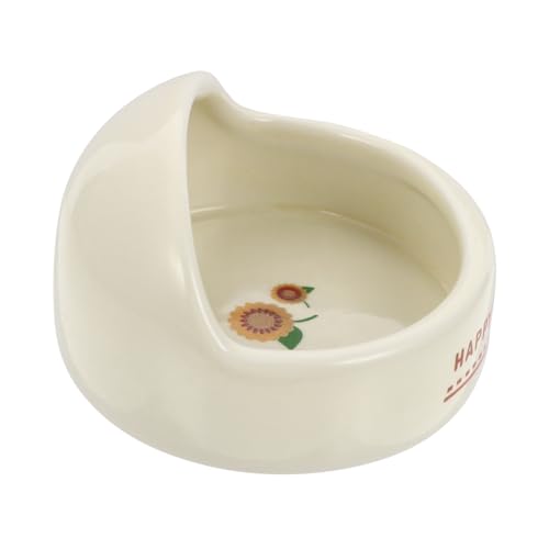 INOOMP Futternapf Für Hamster Boden Futternapf Haustiernapf Vorratsbehälter Für Lebensmittel Futtermittel Für Haustiere Wasserspender Für Haustiere Weiß Speiseteller Niedlich Keramik INOOMP Futternapf Für Hamster Boden Futternapf Haustiernapf Vorratsbehälter Für Lebensmittel Futtermittel Für Haustiere Wasserspender Für Haustiere Weiß Speiseteller Niedlich Keramik von INOOMP