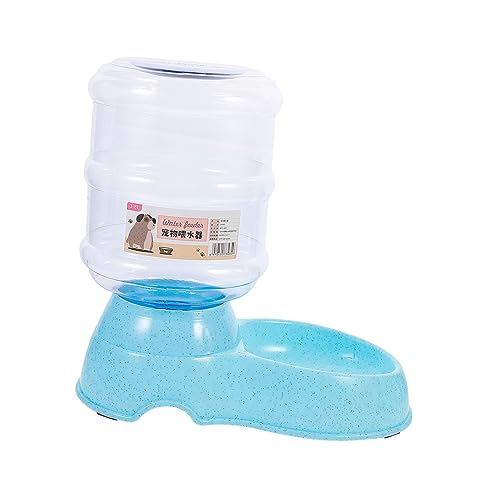 INOOMP Trinkbrunnen Lebensmittelspender automatische Futterspender für Hunde Futterspender für Katzen automatische Fütterungsvorrichtung Futternapf für Haustiere füttern Wasserspender von INOOMP