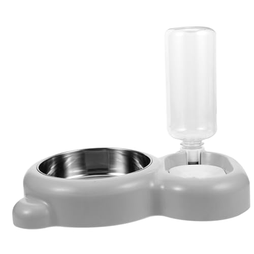 INOOMP Automatischer Katzenfutterspender Trockenfutter-wasserspender Edelstahl-futternäpfe Wasserzufuhr Für Katzen INOOMP Automatischer Katzenfutterspender Trockenfutter-wasserspender Edelstahl-futternäpfe Wasserzufuhr Für Katzen von INOOMP