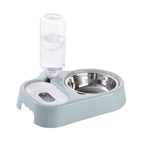 INOOMP Hundenapf Katzennapf-Set Futternapf und Wasserspender für Haustiere Sicherer Umweltfreundlicher Futternapf für Haustiere Modernes Design von INOOMP