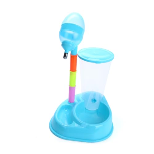 INOOMP Dual-Function Automatischer Haustier-Futter Und Wasserspender Pet Wasser Und Futterstation Mit Schwerkraftzufuhr Blau Für Hunde Und Katzen Umweltfreundliches Material Platzsparend INOOMP Dual-Function Automatischer Haustier-Futter Und Wasserspender Pet Wasser Und Futterstation Mit Schwerkraftzufuhr Blau Für Hunde Und Katzen Umweltfreundliches Material Platzsparend von INOOMP