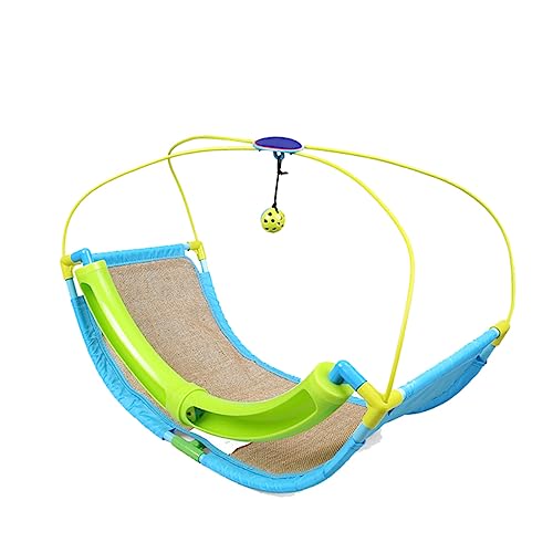 INOOMP Katzenschaukelbett Mit Glöckchenspielzeug Katzenkäfig-hängematte Haustier-wiegenbett Katzenspielzeug-glöckchen INOOMP Katzenschaukelbett Mit Glöckchenspielzeug Katzenkäfig-hängematte Haustier-wiegenbett Katzenspielzeug-glöckchen von INOOMP