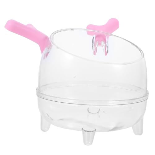 INOOMP Hamster Badezimmer Toilette Kleiner Tierkäfig Chinchilla-badestaub Hamsterdusche Sand Meerschweinchen Katzentoilette Rennmaussand Hamsterhaus Das Haustier Rosa INOOMP Hamster Badezimmer Toilette Kleiner Tierkäfig Chinchilla-badestaub Hamsterdusche Sand Meerschweinchen Katzentoilette Rennmaussand Hamsterhaus Das Haustier Rosa von INOOMP