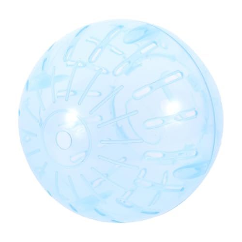 INOOMP Rennmausball Für Kleintiere Transparenter Laufball Als Spielzeug Für Hamster Mit Belüftungslöchern Für Sichere Luftzirkulation von INOOMP