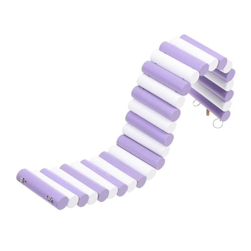 INOOMP Hamsterleiter-Spielzeug Dekorative Brücke Aus Weichholz Hängespielzeug Für Kleintiere Und Papageien INOOMP Hamsterleiter-Spielzeug Dekorative Brücke Aus Weichholz Hängespielzeug Für Kleintiere Und Papageien von INOOMP