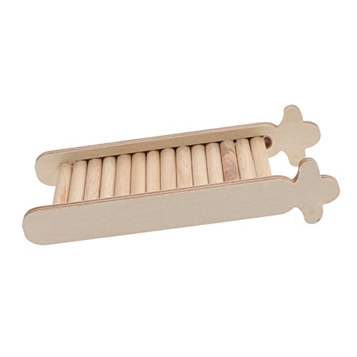 INOOMP Multifunktionale Holzleiter Für Kleintiere Kletterspielzeug Für Hamster Ratten Und Meerschweinchen Für Beschäftigung Und Training Mit Glatter Oberfläche Für Sicheres Spielen INOOMP Multifunktionale Holzleiter Für Kleintiere Kletterspielzeug Für Hamster Ratten Und Meerschweinchen Für Beschäftigung Und Training Mit Glatter Oberfläche Für Sicheres Spielen von INOOMP
