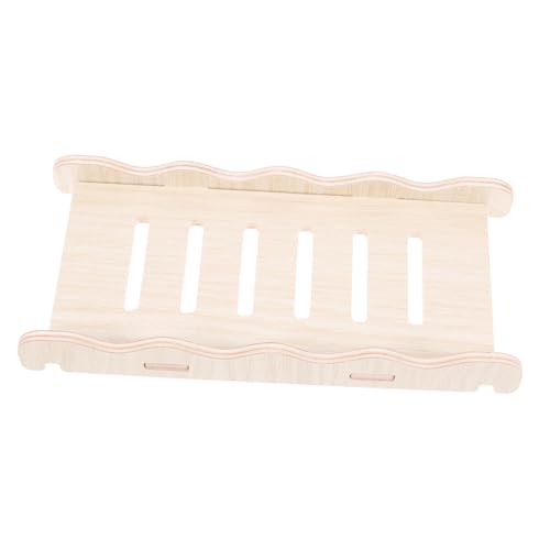INOOMP Hamster Kletterleiter aus Holz mit Plattform Geruchloses Kleintier zum Klettern und Ausruhen Einfache Installation Vielseitiges Zubehör für Zwerghamster und Kleine Nager INOOMP Hamster Kletterleiter aus Holz mit Plattform Geruchloses Kleintier zum Klettern und Ausruhen Einfache Installation Vielseitiges Zubehör für Zwerghamster und Kleine Nager von INOOMP
