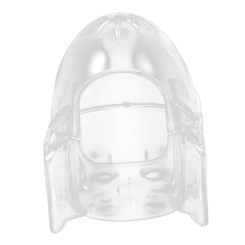 INOOMP Hamster Sandbad Box Transparent Kleine Haustier Toilette mit Glatten Kanten Sandbadbehälter für Zwerghamster und Rennmäuse Haustier Badezimmer Zubehör Farbe von INOOMP
