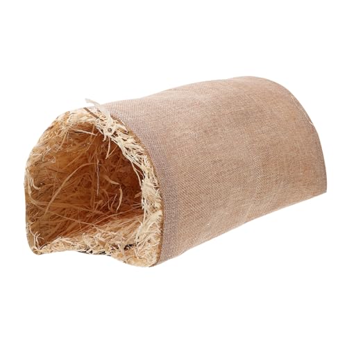 INOOMP Hasenversteck Haustiertunnel Spielzeug Für Hamster Und Meerschweinchen Interaktiver Spaßtunnel Stabiles Material Sicher Und Attraktiv von INOOMP