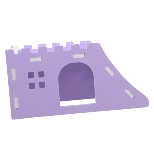 INOOMP Hamsterversteck Aus PVC Stabil Und Langlebig Als Meerschweinchenhaus Oder Spielzeug Für Kleinen Hamsterkäfig Praktisches Kleintierzubehör von INOOMP