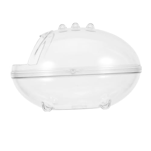 INOOMP Hamsterbadezimmer Hamsterbadewannenbox Sandbadbehälter Badeschüssel Transparente Kleintierbadewanne Toilette Für Kleintierkäfigzubehör INOOMP Hamsterbadezimmer Hamsterbadewannenbox Sandbadbehälter Badeschüssel Transparente Kleintierbadewanne Toilette Für Kleintierkäfigzubehör von INOOMP
