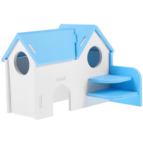 INOOMP Stabiles Robustes Hamsterversteck Aus PVC Mit Leiter Rattenhaus Für Meerschweinchen Eichhörnchen Chinchilla INOOMP Stabiles Robustes Hamsterversteck Aus PVC Mit Leiter Rattenhaus Für Meerschweinchen Eichhörnchen Chinchilla von INOOMP