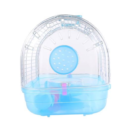 INOOMP Hamsterkäfig Hamsterhaus Hamsterzubehör Kleintierkäfige Tragbarer Hamster Hamster-Reisetasche Hamster-reisekäfig Meerschweinchenkäfig Petsanft Petg Haustier Reisen Plastik Koffer INOOMP Hamsterkäfig Hamsterhaus Hamsterzubehör Kleintierkäfige Tragbarer Hamster Hamster-Reisetasche Hamster-reisekäfig Meerschweinchenkäfig Petsanft Petg Haustier Reisen Plastik Koffer von INOOMP