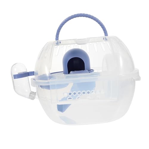 INOOMP Hamster-reisebox Kleiner Transportkäfig Mit Griff Für Ausflüge Und Reisen von INOOMP