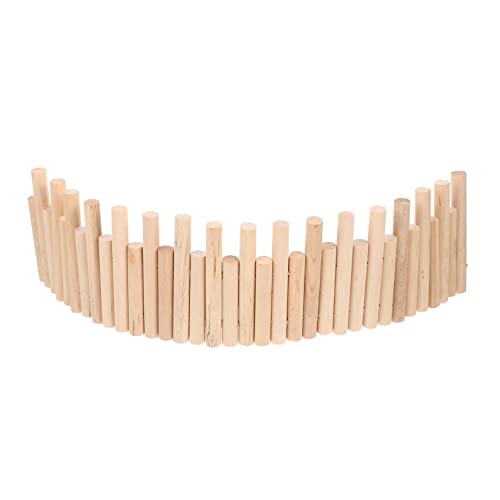 INOOMP Indoor Holzleiter Für Nagetiere Trenngitter Für Hamsterkäfige Kletterspielzeug Zur Stressreduzierung Und Dekoration Für Kleine Haustiere von INOOMP