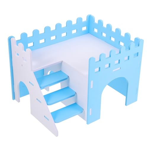 INOOMP Hamsterversteck Rattenhaus Rampe Große Villa Lebensraum Hamsterhütte Gehege Kletterversteck Verstecke Häuser Hamsterstall Unterschlupf Mini Rattenkäfig Versteck Hamsterhaus INOOMP Hamsterversteck Rattenhaus Rampe Große Villa Lebensraum Hamsterhütte Gehege Kletterversteck Verstecke Häuser Hamsterstall Unterschlupf Mini Rattenkäfig Versteck Hamsterhaus von INOOMP