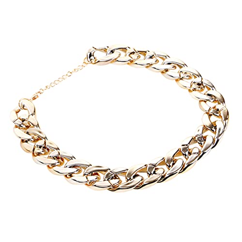 INOOMP Metall-Halskette Für Haustiere Goldene Kette Haustieranhänger Modisch Design Hängender Schmuck Foto-Requisiten Für Katzen Und Kleine Hunde INOOMP Metall-Halskette Für Haustiere Goldene Kette Haustieranhänger Modisch Design Hängender Schmuck Foto-Requisiten Für Katzen Und Kleine Hunde von INOOMP